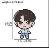 Enamel Pin - Chibi Boy In White Shirt