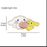 Enamel Pin - Sanrio - Cinnamoroll With Friend