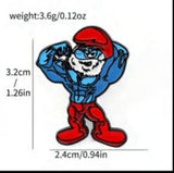 Enamel Pin - The Smurfs - Papa Smurf (Buff)