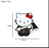Enamel Pin - Sanrio - Hello Kitty (Axe)