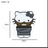 Enamel Pin - Sanrio - Hello Kitty (Bearded Version)
