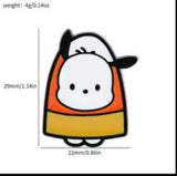 Enamel Pin - Sanrio - Pochacco (Candy Corn Costume)