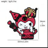 Enamel Pin - Sanrio - Kuromi (Red Devil Queen Version)