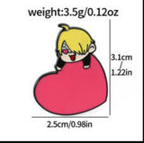 Enamel Pin - One Piece - Sanji (With Heart)