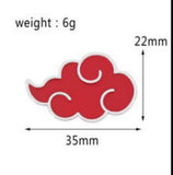 Enamel Pin - Naruto - Akatsuki Cloud