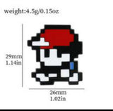 Enamel Pin - Pokémon - Red (Pixel Trainer)