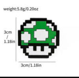 Enamel Pin - Nintendo Mario - 1-Up Mushroom