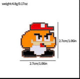 Enamel Pin - Nintendo Mario - Goomba (8-bit)
