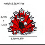 Enamel Pin - Nintendo Mario - Mario (Star Burst)