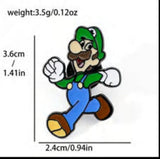 Enamel Pin - Nintendo Mario - Luigi