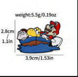 Enamel Pin - Super Mario - Mario And Friends In Kart
