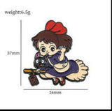 Enamel Pin - Studio Ghibli - Kiki And Jiji