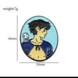 Enamel Pin - Studio Ghibli - Ashitaka With Kodama