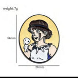 Enamel Pin - Studio Ghibli - San With Kodama