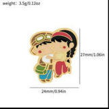 Enamel Pin - Studio Ghibli - Pazu And Sheeta
