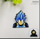 Enamel Pin - Dragon Ball - Vegeta Super Saiyan Blue Full Body Aura Arms Crossed