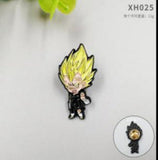 Enamel Pin - Dragon Ball - Super Saiyan Vegeta Black Bodysuit Arms Crossed