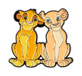 Enamel Pin - The Lion King - Young Simba And Nala