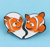 Enamel Pin - Finding Nemo - Marlin And Nemo