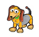 Enamel Pin - Toy Story - Slinky Dog Yellow Standing Green Collar
