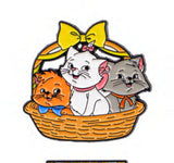 Enamel Pin - The Aristocats - Marie, Toulouse, Berlioz