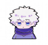 Enamel Pin - Hunter x Hunter - Killua Zoldyck Bust Pout Purple Scarf