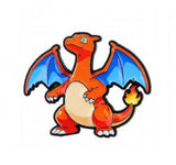 Enamel Pin - Pokémon - Charizard Textured Orange Blue Wings