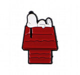 Enamel Pin - Peanuts - Snoopy Lying On Red Doghouse Roof