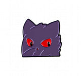 Enamel Pin - Pokémon - Gengar Purple Angry Face Red Eyes