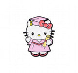 Enamel Pin - Sanrio - Hello Kitty Pink Graduation Cap Gown Diploma