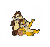 Enamel Pin - Chip 'n' Dale - Chip And Dale Chipmunks With Acorn