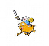 Enamel Pin - Adventure Time - Finn Riding Jake With Sword