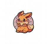 Enamel Pin - Pokémon - Eevee Brown Fox Sitting Paws Up Cute