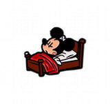 Enamel Pin - Disney - Mickey Mouse Sleeping In Bed