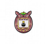 Enamel Pin - Studio Ghibli - Totoro Shaped Tamagotchi With Soot Sprite