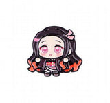 Enamel Pin - Demon Slayer - Nezuko Kamado Chibi With Bamboo Muzzle