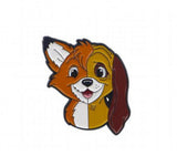 Enamel Pin - The Fox and the Hound - Tod And Copper Fox And The Hound Split Face