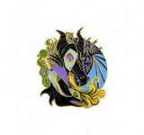 Enamel Pin - Sleeping Beauty - Maleficent With Dragon Wings