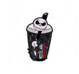 Enamel Pin - The Nightmare Before Christmas - Jack And Sally Drink Cup