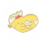 Enamel Pin - Sanrio - Pompompurin In Heart Frame
