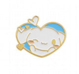 Enamel Pin - Sanrio - Cinnamoroll Winking In Heart Frame