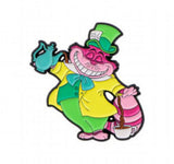 Enamel Pin - Alice in Wonderland - Cheshire Cat Pouring Tea