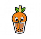 Enamel Pin - Walt Disney World - Orange Bird In Boba Cup