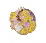 Enamel Pin - Tangled - Rapunzel With Sun Lantern Portrait