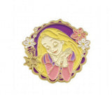 Enamel Pin - Tangled - Rapunzel Floral Portrait