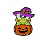 Enamel Pin - Sanrio - Keroppi Witch Hat Pumpkin Halloween