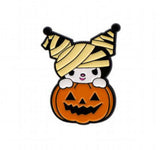 Enamel Pin - Sanrio - Kuromi Mummy Pumpkin Halloween