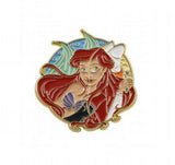 Enamel Pin - The Little Mermaid - Ariel Little Mermaid Circular Portrait