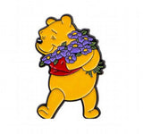 Enamel Pin - Winnie the Pooh - Purple Flowers