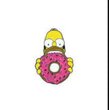 Enamel Pin - The Simpsons - Homer Holding Pink Donut